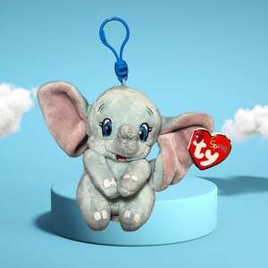Ty Beanie Babies Dumbo Keychain Like new